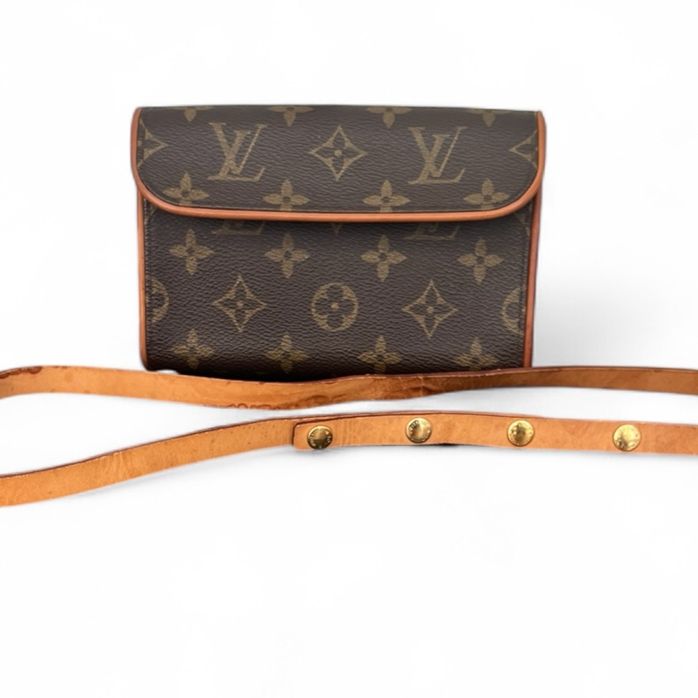 Louis Vuitton Pochette Florentine XS Monogram Belt Bag with COA